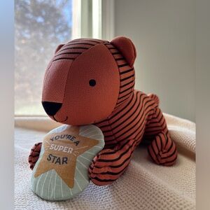 Pillowfort, Tiger, “You’re A Super Star”, Stuffed Animal